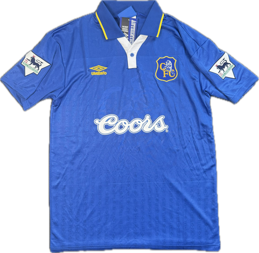 Retro Gianfranco Zola 1996-1997 Chelsea Heimtrikot (#25)