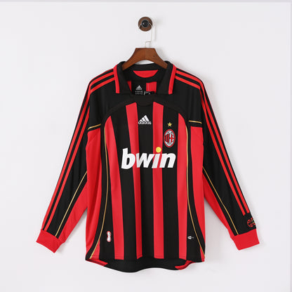 2006/07 AC Milan Home Jersey (Long Sleeve)
