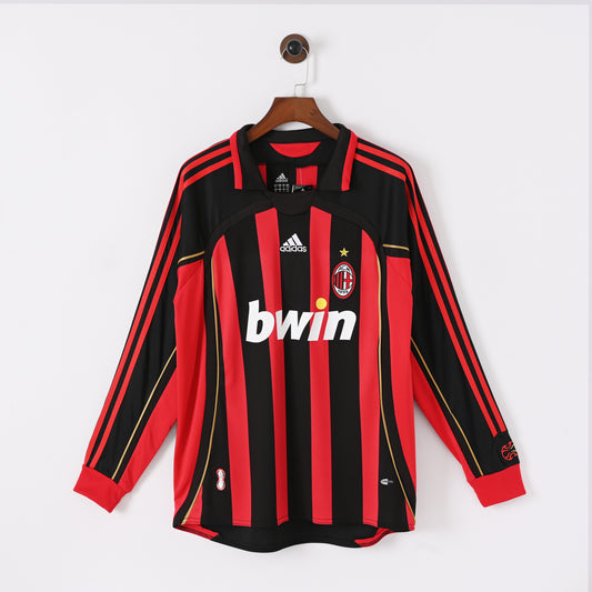 2006/07 AC Milan Home Jersey (Long Sleeve)