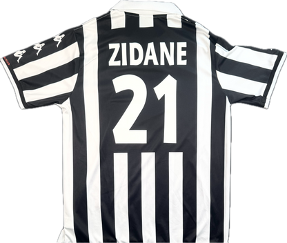 Retro Zinedine Zidane 1999/2000 Juventus Heimtrikot
