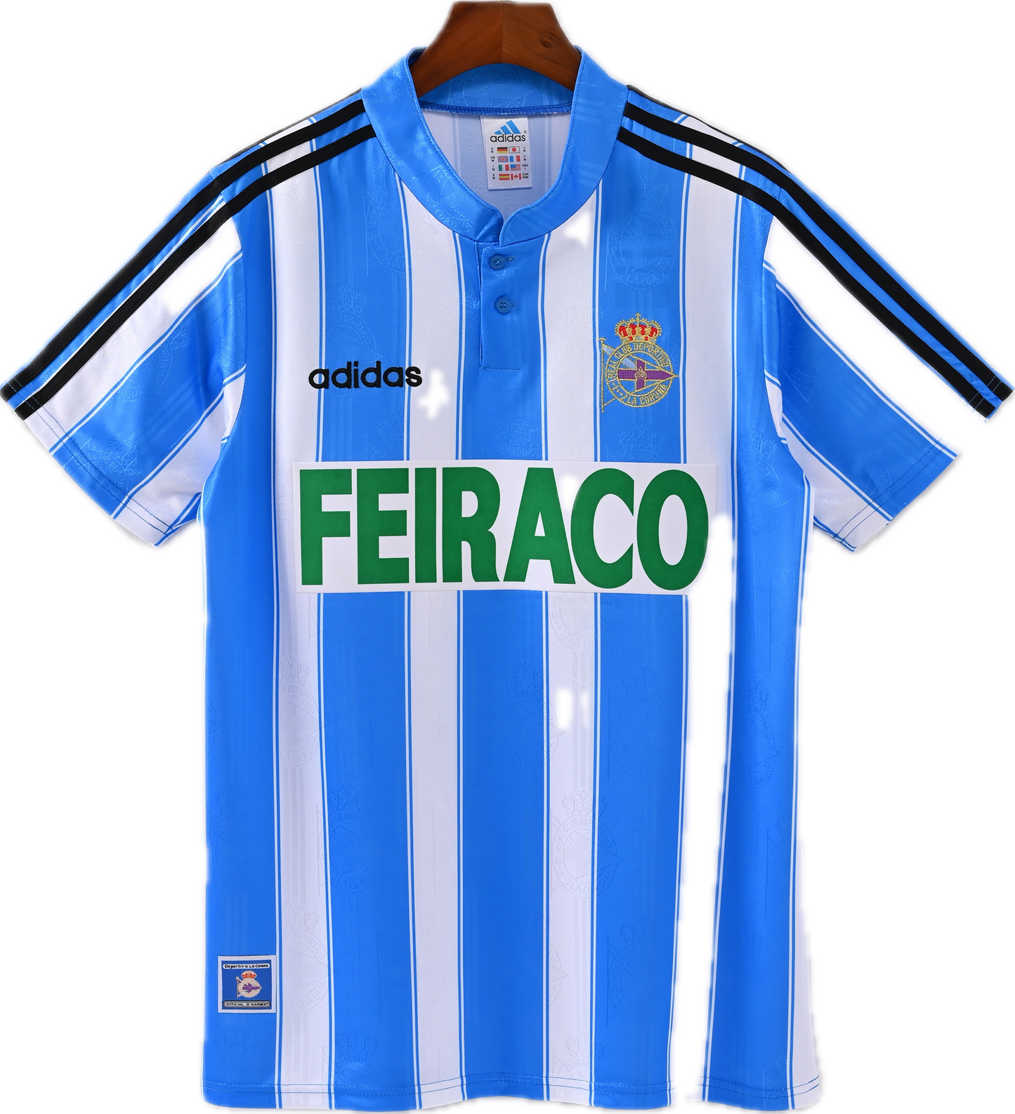 1997/98 Deportivo La Coruña Home Jersey