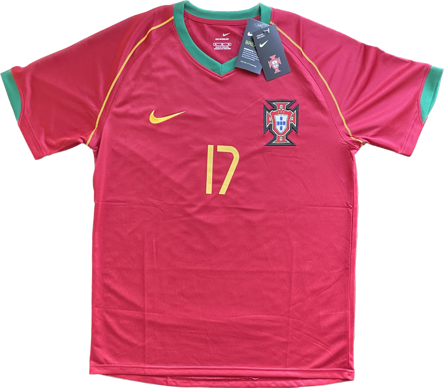 Camiseta Retro Cristiano Ronaldo Portugal 2006 #17