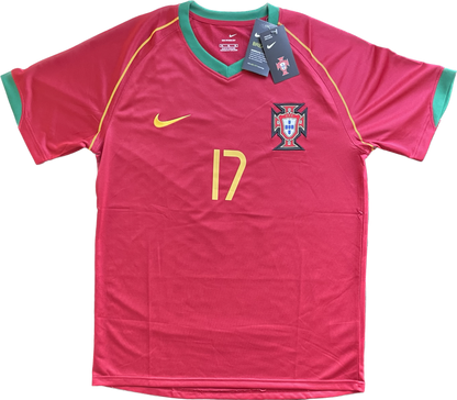 Camiseta Retro Cristiano Ronaldo Portugal 2006 #17