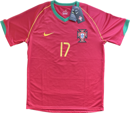 Camiseta Retro Cristiano Ronaldo Portugal 2006 #17