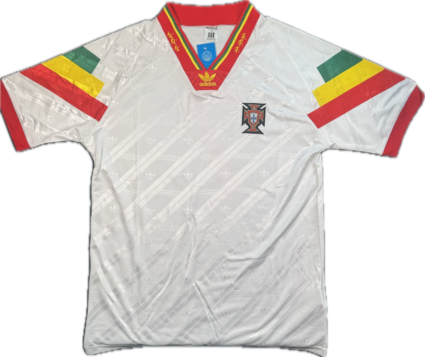 Camiseta retro Luís Figo 1992/1993 Portugal visitante (n.° 7)
