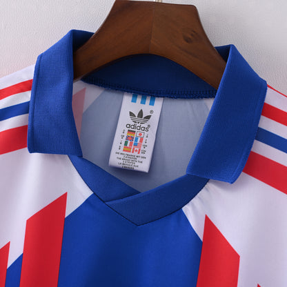 1988 France Home Jersey (UEFA Euro 1988)