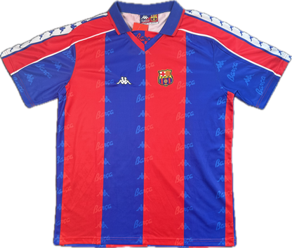 Camiseta retro de local del Barcelona de Luís Figo 1992/1993 (#7)