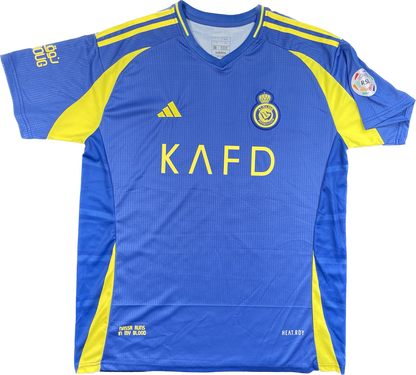 Camiseta de visitante de Cristiano Ronaldo 2024-25 Al Nassr - Azul