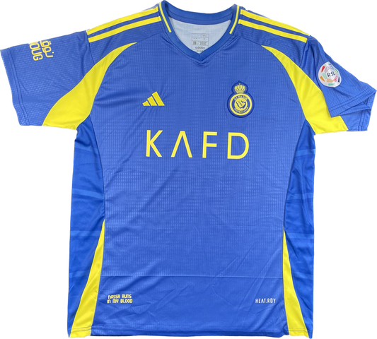 Camiseta de visitante de Cristiano Ronaldo 2024-25 Al Nassr - Azul