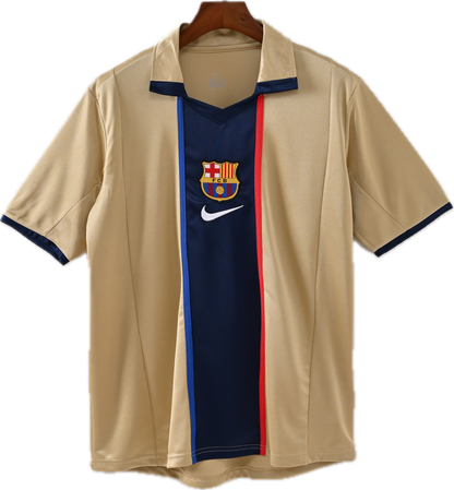 2001-02 FC Barcelona Away Jersey