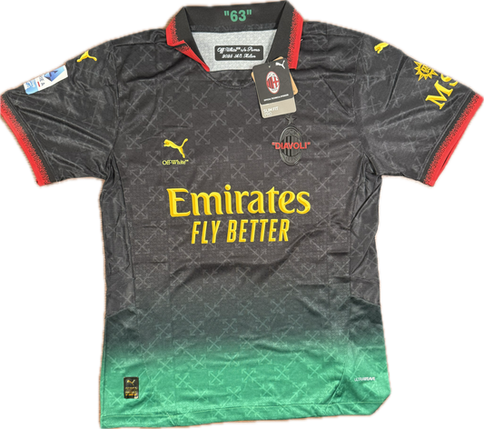 Pulisic AC Milan 4th Edition 2024/2025 Jersey