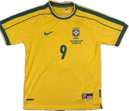 Ronaldo de Nazário Brazil 1998 Jersey