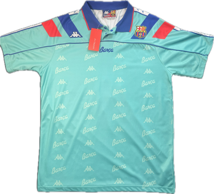 Retro Luís Figo 1992/1993 Camiseta de visitante del Barcelona (#7)