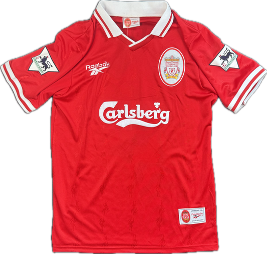 Camiseta retro de local del Liverpool John Barnes 1996/1997 (#10)