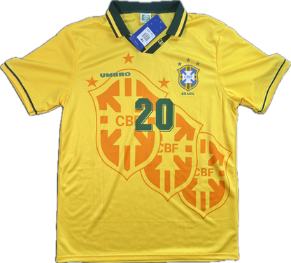 Retro Ronaldo 1993/1994 Brasilien Heimtrikot (#20)