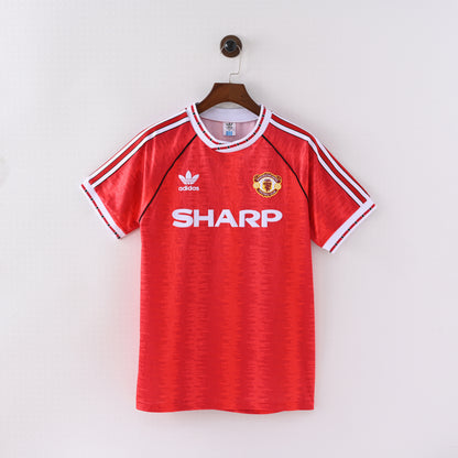 1991/92 Manchester United Home Jersey