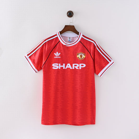 1991/92 Manchester United Home Jersey