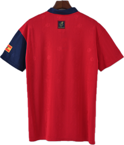 1996 Spain Home Jersey