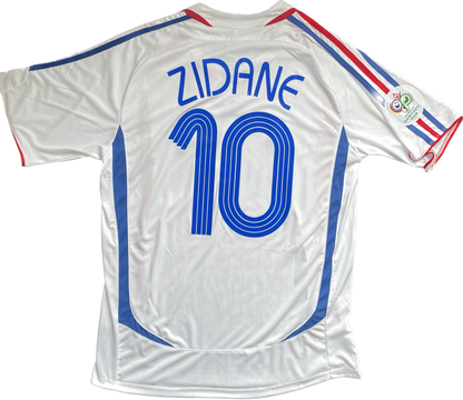 Retro Zinedine Zidane 2006/2007 Frankreich Auswärtstrikot