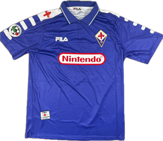 Gabriel Batistuta 1998/1999 Fiorentina Home Jersey