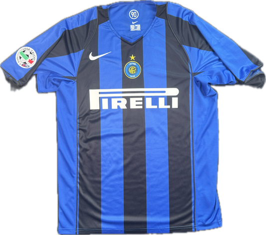Camiseta retro de local del Inter de Milán 2004/2005 Luís Figo (#7)