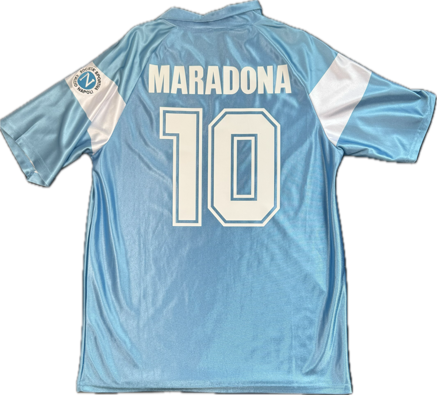 Camiseta retro de local del Napoli Diego Maradona 1990/1991 (#10)