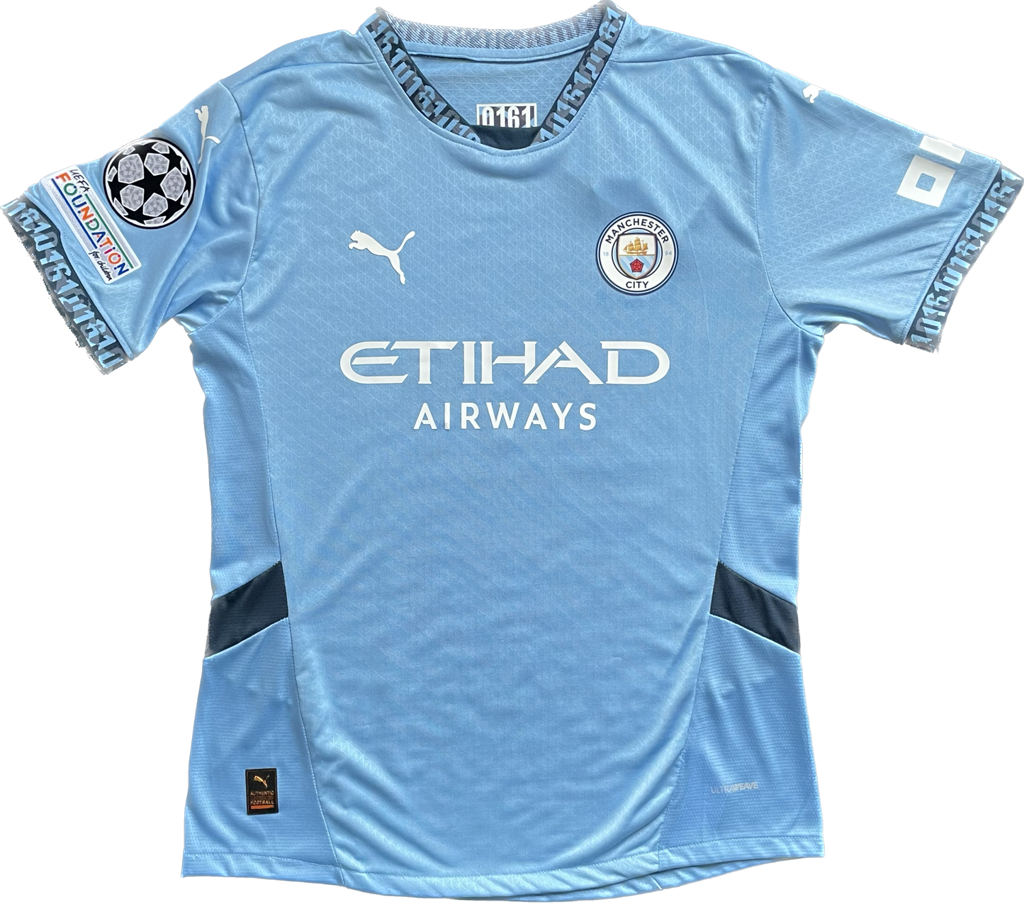 Camiseta de local del Manchester City de Erling Haaland 24/25