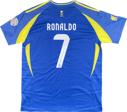 Camiseta de visitante de Cristiano Ronaldo 2024-25 Al Nassr - Azul