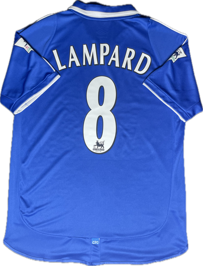Camiseta retro de local del Chelsea 2004/05 (Frank Lampard #8)