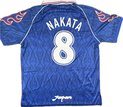 Hidetoshi Nakata Japan 1998 World Cup Home Jersey