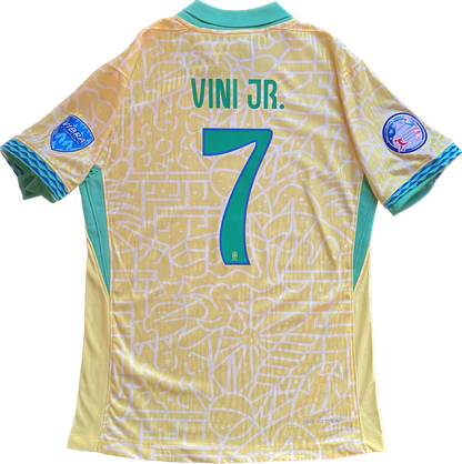 Camiseta Vinícius Júnior Copa América Brasil 2024