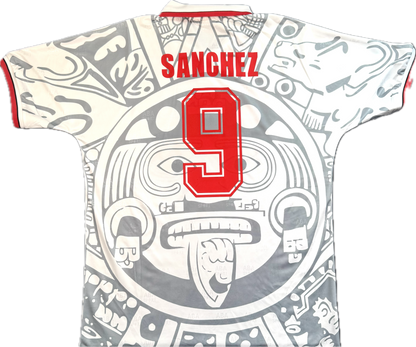 Camiseta retro Hugo Sánchez 1998 México visitante