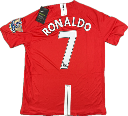 Cristiano Ronaldo Manchester United 2007/2008 Home Jersey