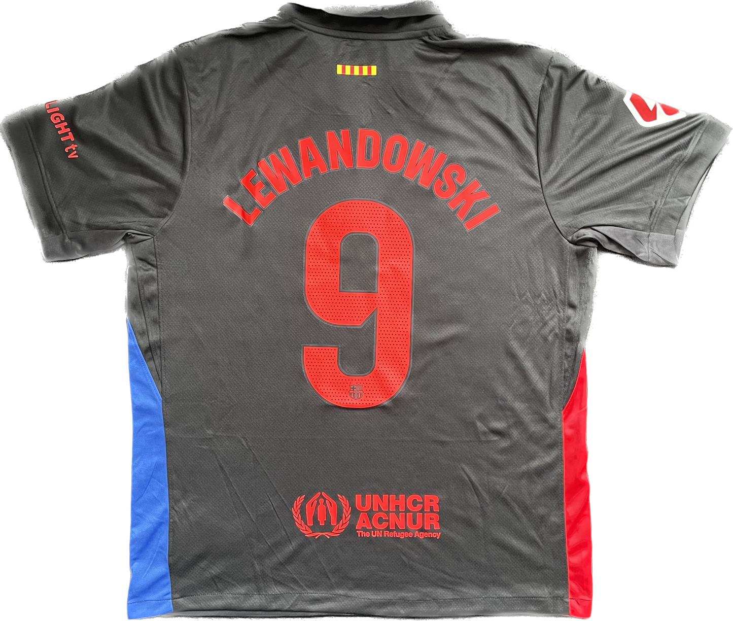 Camiseta visitante del Barcelona 2024/25 de Robert Lewandowski