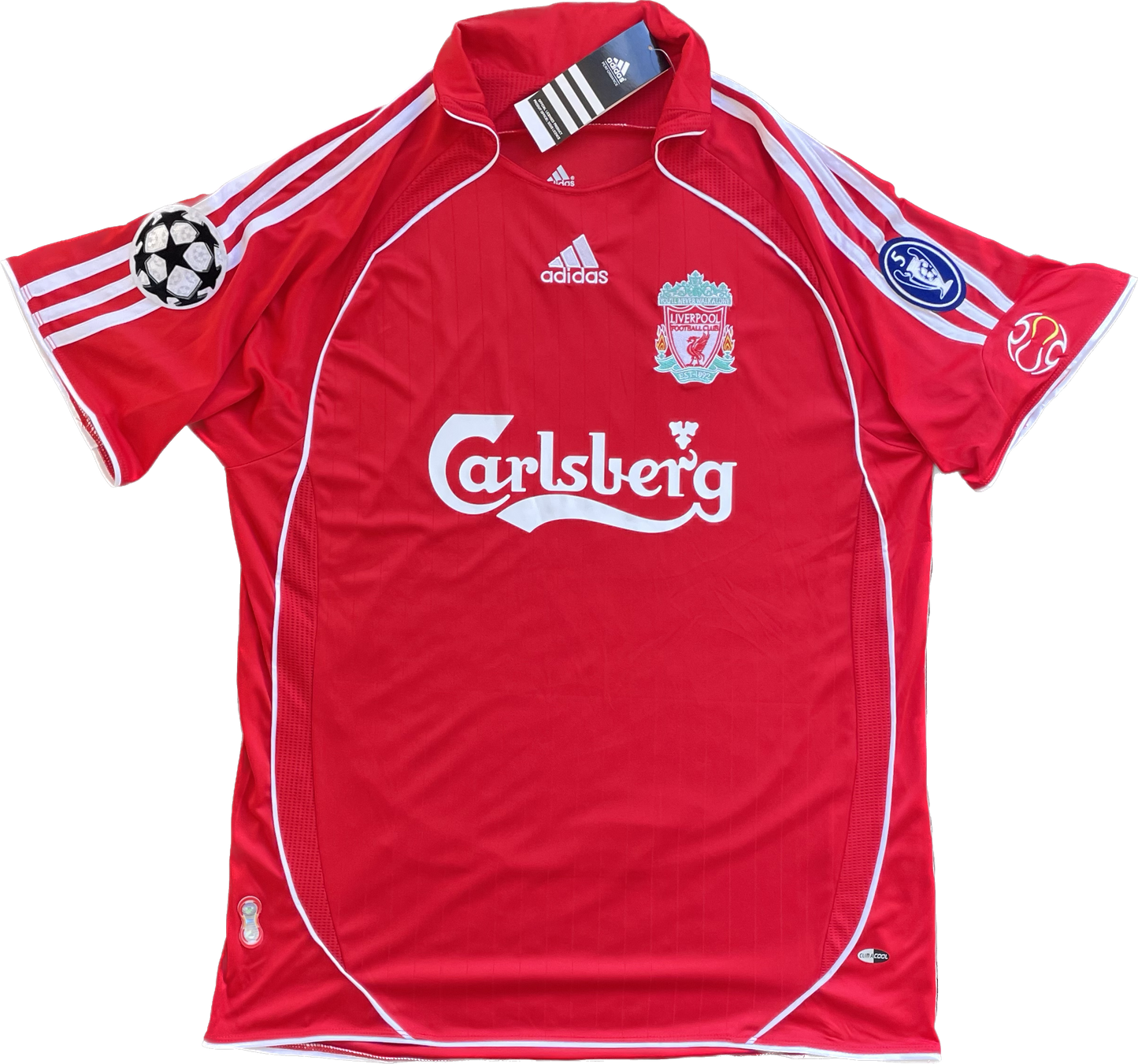 Retro Fernando Torres #9 Liverpool Champions League Trikot