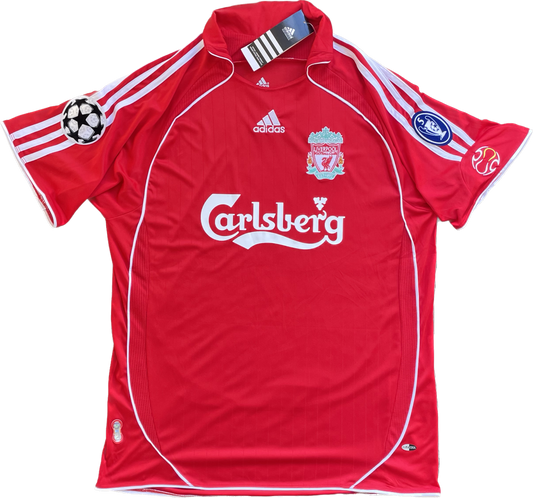 Retro Fernando Torres #9 Liverpool Champions League Trikot