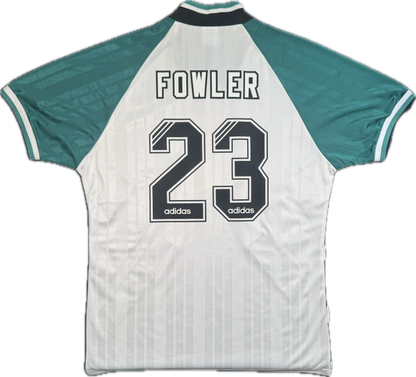 Retro Robbie Fowler 1995/1996 Liverpool Auswärtstrikot (#9)