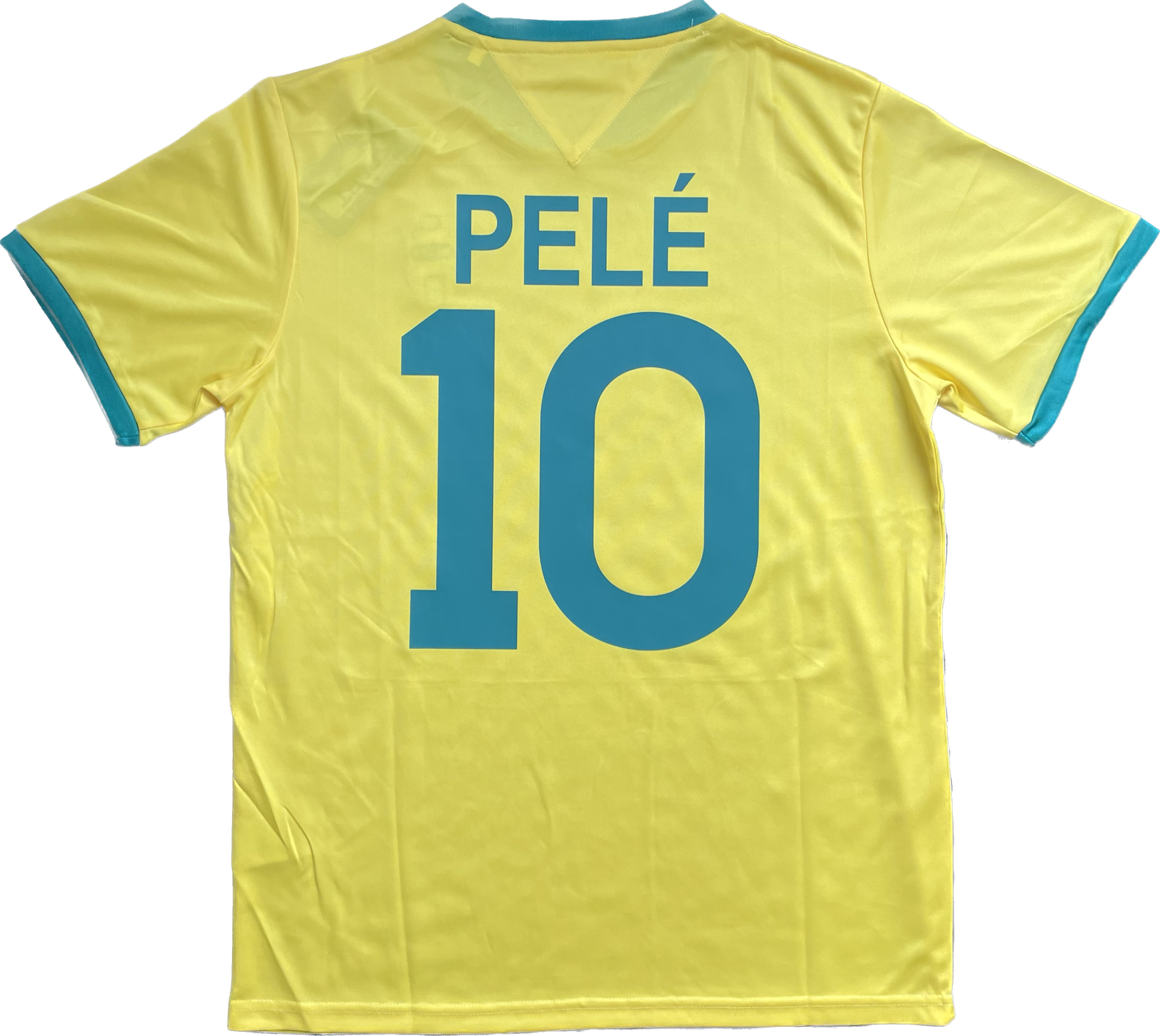 Camiseta retro de local de Pelé 1970 Brasil (#10)