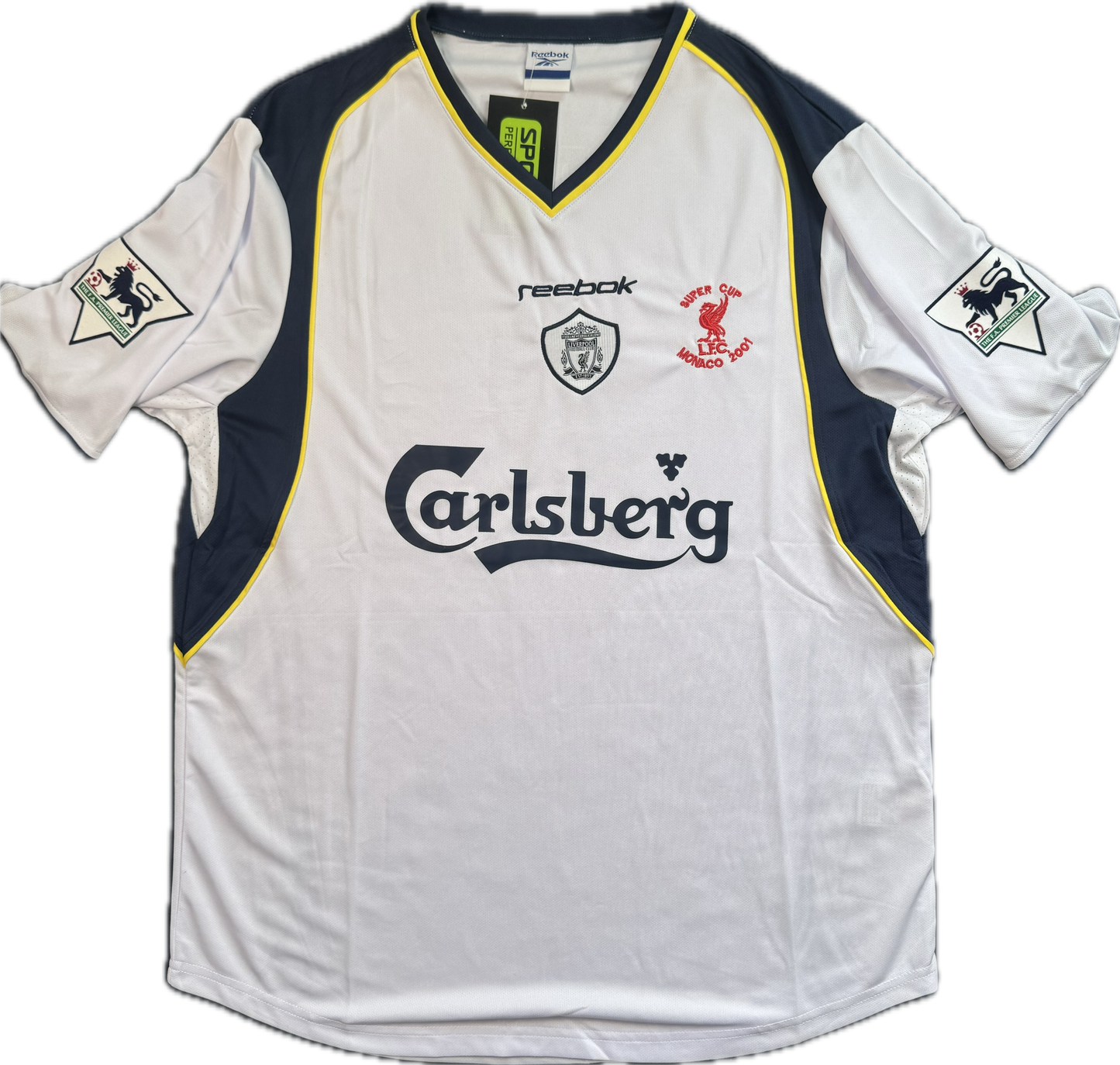 Retro Steven Gerrard 2001/2002 Liverpool Auswärtstrikot (#8)
