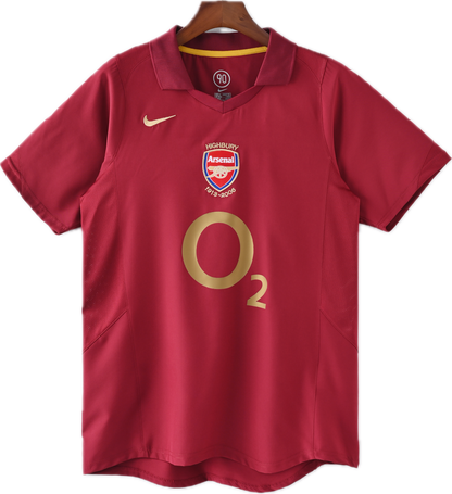 Thierry Henry 2005/06 Arsenal Home Jersey